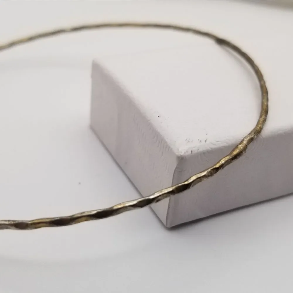 Aged silver tone bracelet estate jewelry 🤩 H